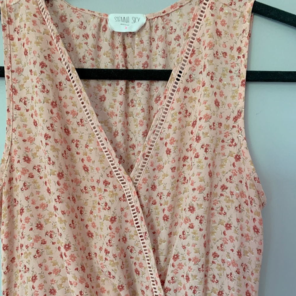 Sienna Sky pink floral dress